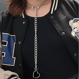 Gifts for Girlfriend Black Adjustable Heart choker Necklace for Women Necklace for Girlfriend Jewelry Gift for Wife