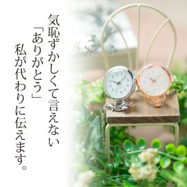 Bran Angers 3-Way Luminous Nurse Watch Clip Reel Chain Replacement Inverted Dial Pocket Watch, Silver