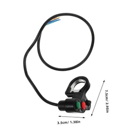 Alipis Motorcycle Handlebar Signal Switch Turn Signal Headlight Horn Control Switch for Enhanced and Durability Easy Installation
