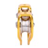 Alomejor Professional Climbing Cable Pulley 30KN Trolley Heart Shape for