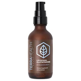 Terra Health Essentials - Liposomal Glutathione - Supports Immunity, Skin, Hair, and Healthy Aging - Maximum Absorption Glutathione Supplements - 60 Day Supply, 4oz