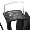 Relaxdays Stove Fan No Electricity, Low Noise for Fireplace &