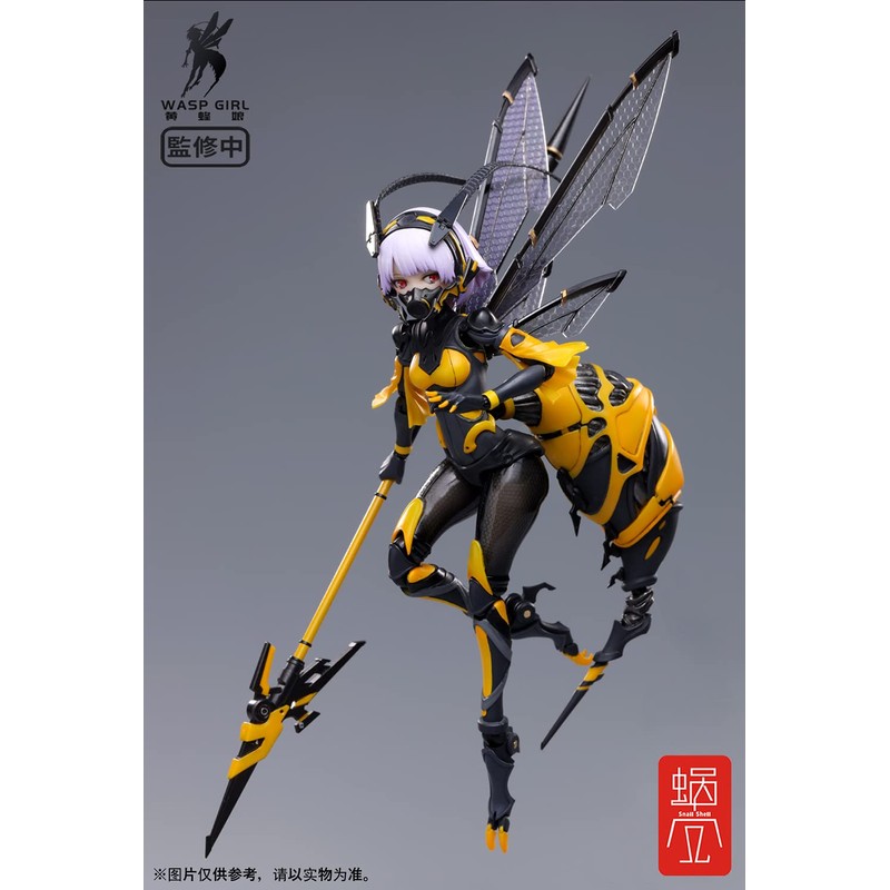 SNAIL SHELL BEE-03W Wasp Girl 1/12 Scale Action Figure