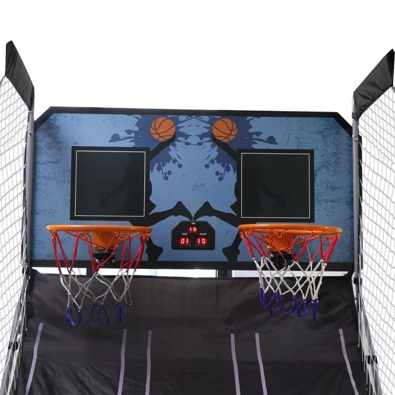 ZENY Indoor Basketball Arcade Game Double Electronic Hoops shot 2
