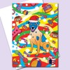 Dog Christmas Card/Dog Xmas Card/Blank Card