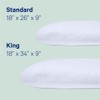 Casper Sleep Original Pillow for Sleeping, Standard, White | Casper