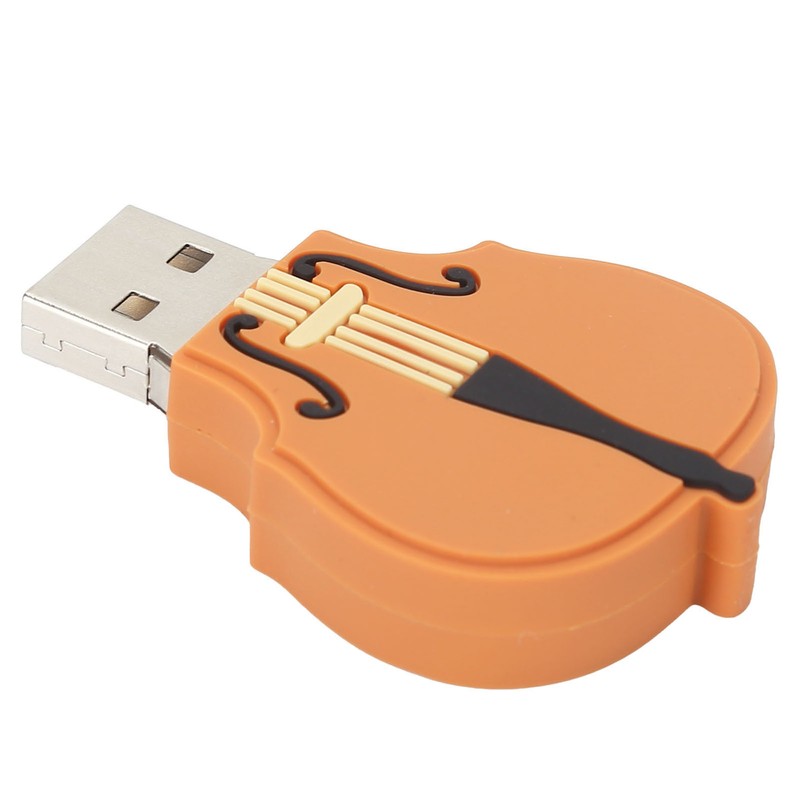 Violin Modeling USB Stick Lovely Home Office USB Flash Drive