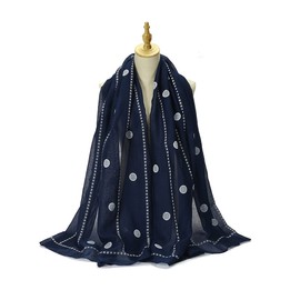 MAIRY Womens Scarf Ladies Cotton Scarf Shawls Scarves for Evening Dresses Sheer Bridal Women's Scarves & Wraps for Wedding Party 180 X 90 CM,16510