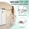 OOSOFITT Step Ladder 5 Step Folding,Heavy Duty 330 Lbs Load