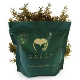 Seaweed Powder - Aalgo Skincare Organic Seaweed Sourced from Nutrient-Rich Atlantic Ocean - Gives Comfort from Skin Issues with Regular Use - Deeply Hydrates & Nourishes the Skin - 600 g