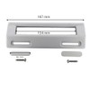 Self Spares Universal Fridge Freezer Door Handle Fixing Holes White
