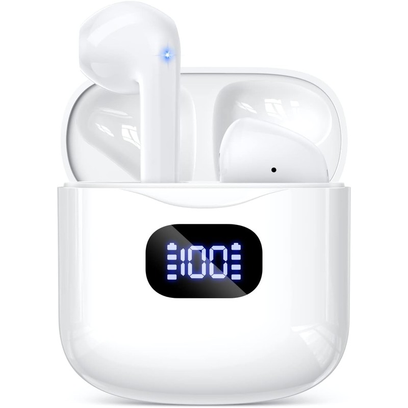 KTGEE - Auriculares inalámbricos Bluetooth 5.3, 40 horas de reproducción