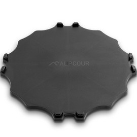 Alpcour Bike Trainer Riser Block Extender Compatible with 4-Tier Riser Blocks for Additional Height – More Intense Training and Better Emulation