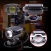 Ygmylandbb LED Motorcycle Fog Light, Auxiliary Light, Motorcycle Headlight, Spotlight,