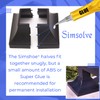 Deck Post Base Cover Durable, Snap-Together Shoe Base Instantly Transforms