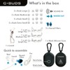 G.Buds Clear Surf Ear Plugs. Sound in Water Out. Perfect