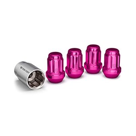 White Knight 40400SPKT Pink Wheel Lock, 4 Pack