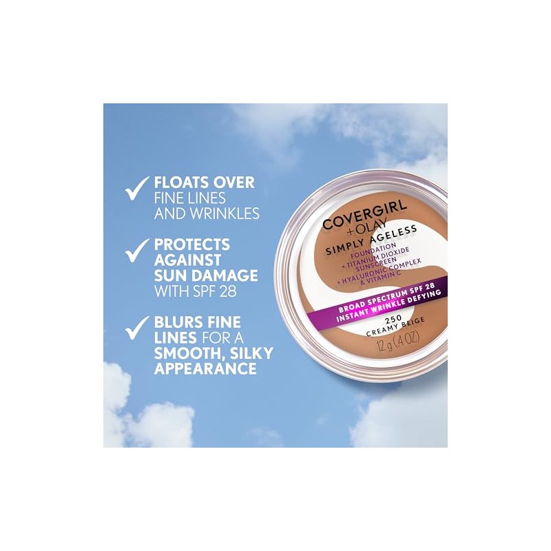 COVERGIRL & Olay Simply Ageless Instant Wrinkle Defying Foundation Buff