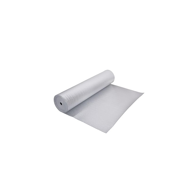 INSULATION MARKETPLACE SmartSHIELD -3mm 48inx10ft ReflectiveINSULATION roll, Foam Core Radiant