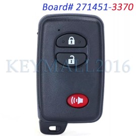 KEYSTORE 271451-3370 Smart Remote Key Fob for Toyota 4Runner 2012 Prius 2011 HYQ14AAB