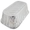 Handi-Foil 1 lb. Aluminum Foil Mini-Loaf/Bread Pan - Disposable Tins