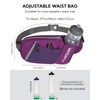 WATERFLY Fanny Pack Waist Bag: Hiking Water Bottle Holder with