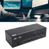 DisplayPort HD USB3.0 KVM Switch 8K At 60Hz 4K At
