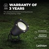 Ledvion - LED spotlight, aluminium, IP65, GU10 socket, 1 metre