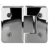 CRL Chrome With Brass Accents Pinnacle 180 Series 180 Degree