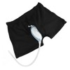 Wearable Men Urinal Bag Elastic Waistband Reusable Portable Male Shorts