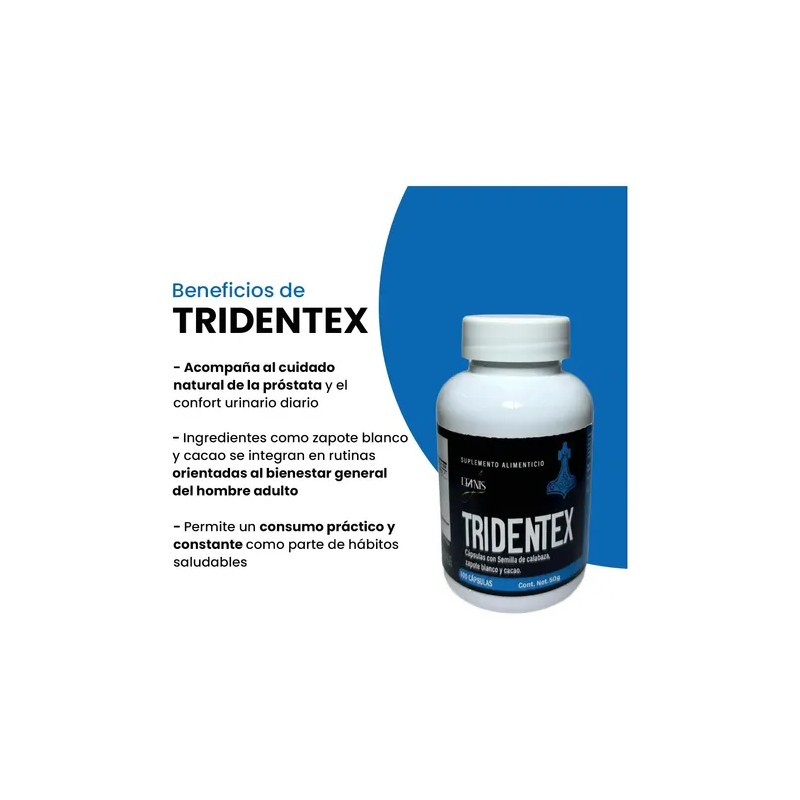 Suplemento En Cápsulas Tridentex De 100 Capsulas De 500mg