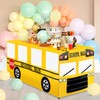 2Pcs 6 Ft School Bus Tablecloths Birthday Party Decorations School