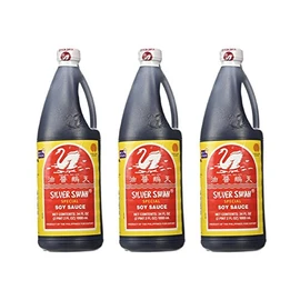 Silver Swan Special Soy Sauce 34 fl oz (1000 ml) - 3 bottle pack