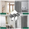 60Pcs Metal Curtain Rings and 60 Pcs Curtain Drapery Pin