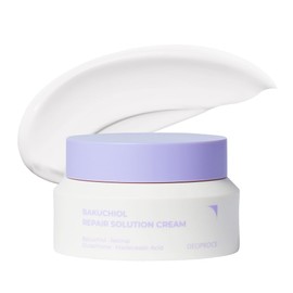 Deoproce Korean Bakuchiol Repair Solution Cream 50ml – Retinal & Bakuchiol Synergy for Firm, Pore-Refining, and Nourishing Skincare