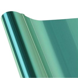 Sunice Green & Silver Window Tint One Way Silver Mirror Window Films Adhesive Tint Privacy Protection Anti UV 17.5in x 79in