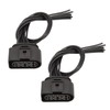 Taesayl Headlight Pigtail Connector for Kenw0rth T680, Halogen Headlamp Wiring