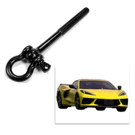 HECASA Steel Tow Hook Compatible with 2020-2022 Corvette C8 Trailer Hitch Front or Rear Trunk Hook Replacement for 15234068