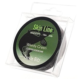 Skin Line Coated Hooklink Braid Weedy green (35 lb)