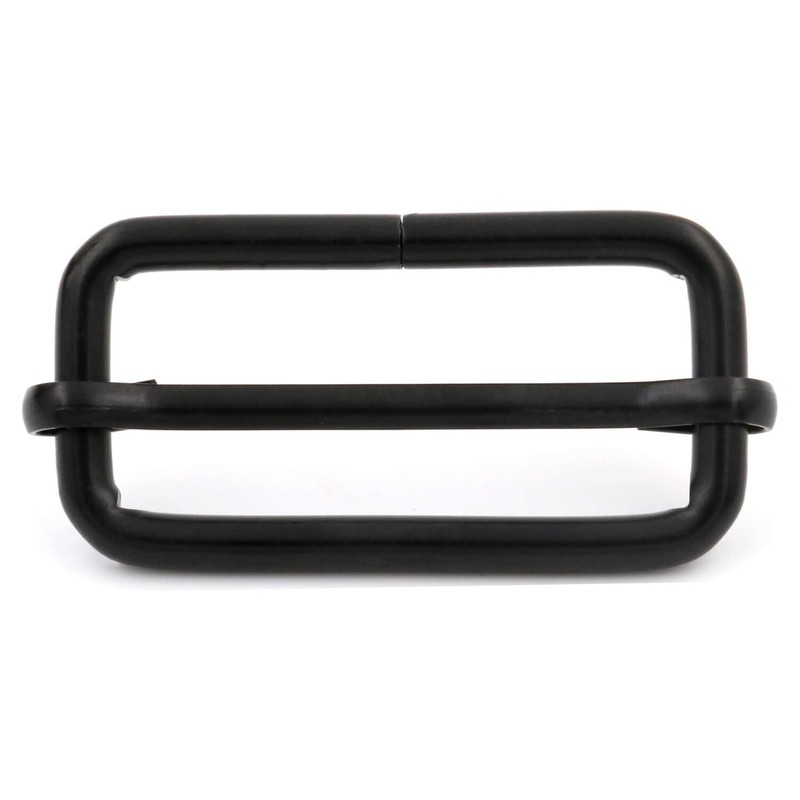BIKICOCO hebilla metálica de ajuste deslizante tri-glides, 1-1/2 x 5/8