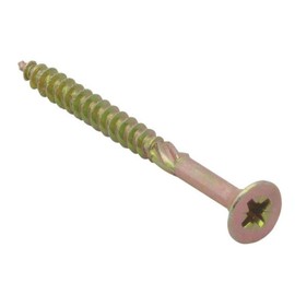 Spectre Advanced Multi-purpose Woodscrews | 5.0 x 60mm | Zinc Yellow Passivated | Box 100