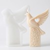 Bird Candle Mold Dove of Peace Pillar Candle Silicone Molds