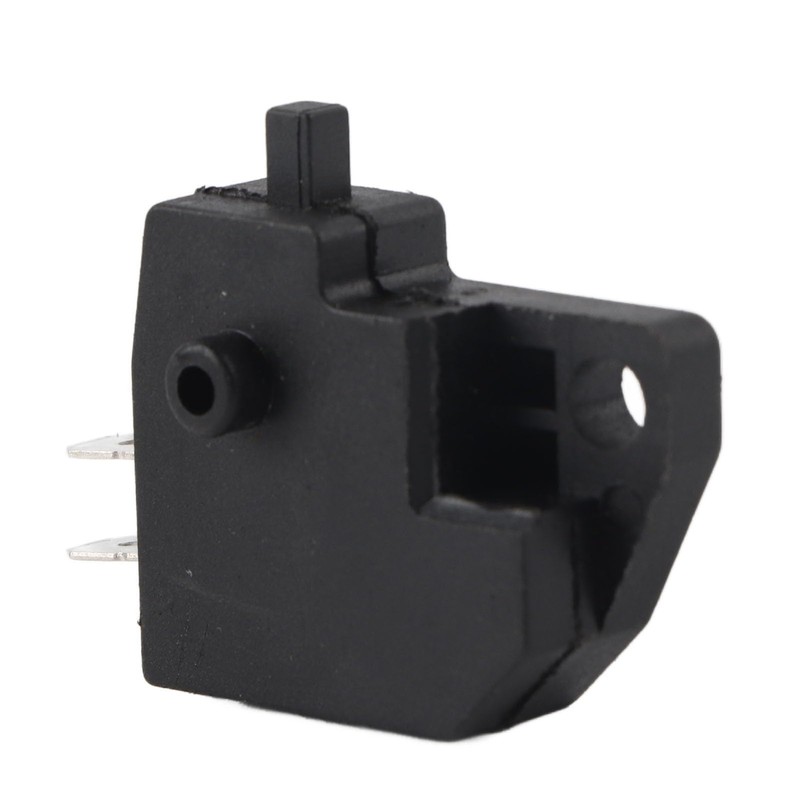 Kuuleyn Universal Motorcycle Right Brake Light Switch Copper Plastic Push