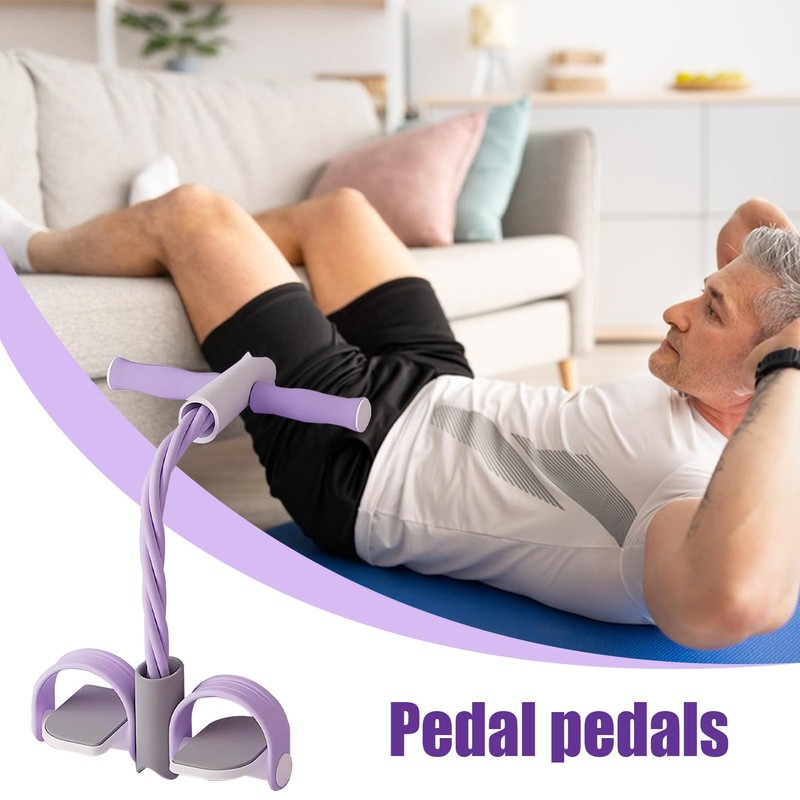 Elastic Sit Up Pull Rope | Foot Pedal Tension Rope