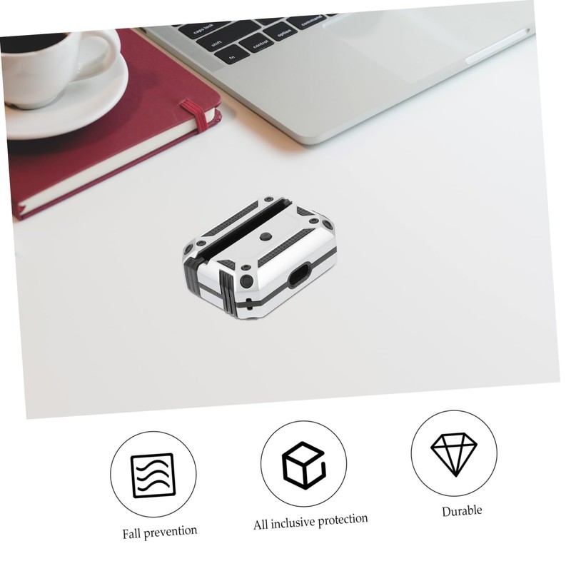 KOMBIUDA Wireless Earphone Protective Case Shockproof Cover for Stylish Design