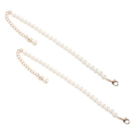 LIFKOME 2pcs Shoe Laces Ankle Strap for Women Shoes Detachable Shoe Straps for Heels Shoes Straps for Women Heels Heel Straps for High Heels Boot Straps Metal Miss Extender