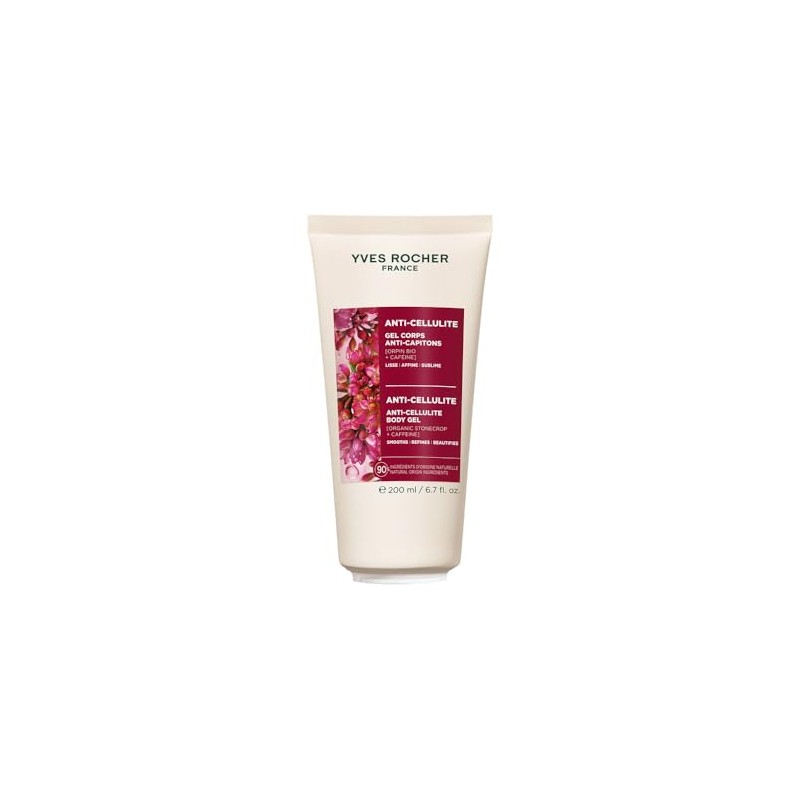 Yves Rocher Gel Corporal Anticelultico, con Orpina Ecolgica y Cafena,