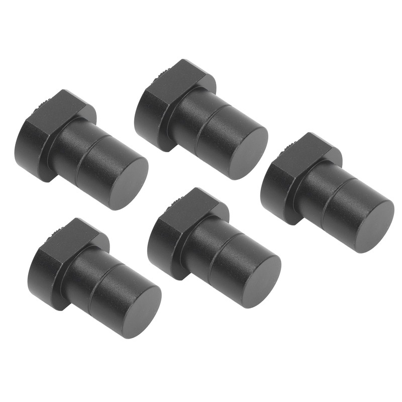5Pcs Bench Dog 19mm Aluminum Alloy Woodworking Clamp Peg Brake