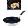 Frying Pan Nonstick High Temperature Resistant Small Flat Bottom Aluminum
