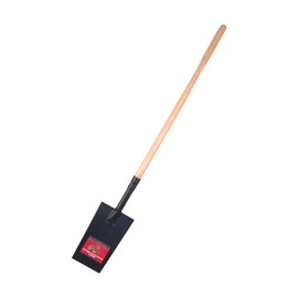 Bully Tools 72502 12-Gauge Edging and Planting Spade with Hardwood Long Handle